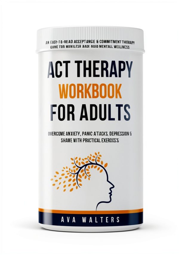 Acceptance Therapy eBook LifeZen Anxiety Relief Mindful Workbook-0